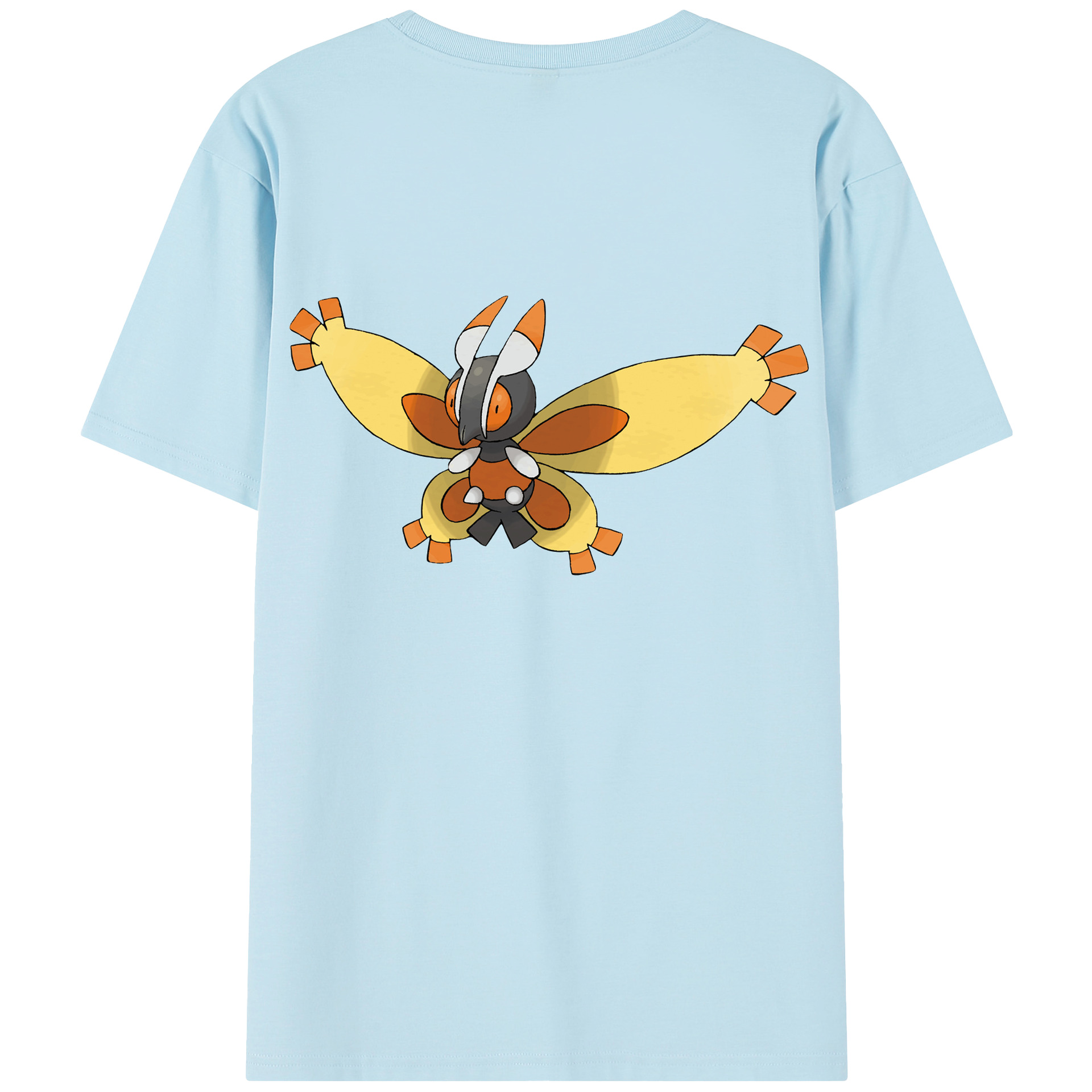 （画像用） ポケットモンスター Pokémon 綿100％半袖Tシャツ（背面プリント）